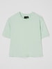 Kabooki Kort T-shirt van katoen, model 'Thea' Mint