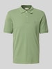 Gant Regular Fit Poloshirt mit Label-Stitching Schilf