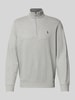 Polo Ralph Lauren Sweatshirt met labelstitching Middengrijs gemêleerd