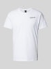 G-Star Raw T-Shirt mit Label-Print Weiss