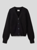 s.Oliver RED LABEL Strickjacke mit V-Ausschnitt Schwarz
