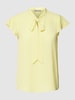 Jake*s Collection Blouse met volantmouwen Geel