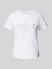 Guess Activewear T-Shirt mit Strasssteinbesatz Modell 'NARCISO' Weiss