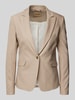 MOS MOSH Blazer mit Label-Applikation Modell 'Blake' Taupe