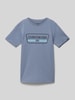 Quiksilver T-shirt met ronde hals, model 'RANGE LIFE' Grafiet