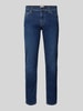 Mustang Slim Fit Jeans im 5-Pocket-Design Modell 'Vegas' Blau