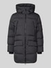 Marc O'Polo Regular Fit Daunenmantel mit Kapuze Anthrazit