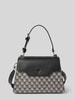 Guess Handtasche mit Label-Applikation Modell 'G WAVE' Black