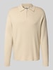 SELECTED HOMME Relaxed Fit Strickpullover aus Viskose-Mix Modell 'TELLER' Beige