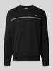 Lacoste Sweatshirt mit Logo-Badge Modell 'TAPE' Black