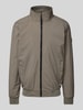 CARS JEANS Jacke mit Stehkragen Modell 'Rezor' Taupe