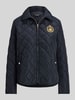 Lauren Ralph Lauren regular fit gewatteerd jack met geborduurd embleem Donkerblauw