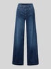 MAC Wide Leg Jeans im 5-Pocket-Design Dunkelblau