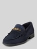 Tommy Hilfiger Slipper aus Wildleder Dunkelblau