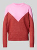 Vero Moda Strickpullover mit Rundhalsausschnitt Pink