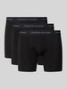 Tommy Hilfiger Slim Fit Trunks aus Baumwoll-Mix Black