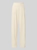 Soyaconcept Relaxed Fit Anzughose mit Bundfalten Modell 'SC-SIHAM 103' Offwhite