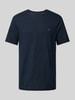 Tommy Hilfiger T-shirt met labelstitching Marineblauw