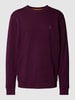 BOSS Orange Sweatshirt mit Label-Detail Modell 'Westart' Bordeaux