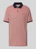 Gant Slim Fit Poloshirt mit Label-Stitching Pink