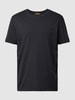 camel active T-shirt z wyhaftowanym logo Antracytowy