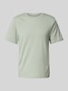 Jack & Jones T-Shirt mit geripptem Rundhalsausschnitt Mint Melange