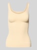 MAGIC Bodyfashion Modellerende tanktop met brede bandjes Ecru