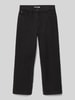 Garcia Straight Leg Jeans im 5-Pocket-Design Modell Black
