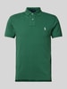 Polo Ralph Lauren Poloshirt mit Label-Stitching Smaragd