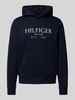 Tommy Hilfiger Hoodie met labelprint Marineblauw