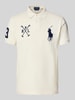 Polo Ralph Lauren Poloshirt met labelstitching Beige