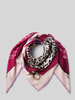 Liu Jo White Schal mit Label-Schriftzug Modell 'Foulard Mix' Pink