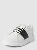 Guess Sneakers met contrastgarnering, model 'VIBO' Wit