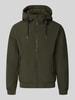 JACK & JONES regular fit jack met logodetail Olijfgroen