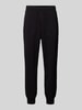 EA7 Emporio Armani Relaxed Fit Sweatpants mit Label-Print Modell 'TRAIN VISIBILTY' Black