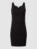Kendall & Kylie Crop Top mit Logo-Bund  Schwarz