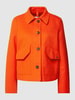 Cinque Jacke mit Umlegekragen Modell 'CIELVINAR' Orange