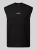 G-Star Raw Tanktop met labelprint Zwart