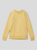 Jack & Jones Sweatshirt met ronde hals, model 'BASIC SWEAT CREW NECK' Lichtgeel