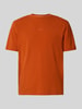 BOSS Orange Relaxed fit T-shirt van katoenmix, model 'TCHUP' Oranje