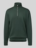 SELECTED HOMME Regular Fit Sweatshirt aus Viskose-Mix Modell 'EMANUEL' Dunkelgruen