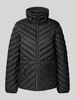 Christian Berg Woman Selection Steppjacke mit Stehkragen und Reißverschlusstaschen Black