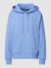 DKNY PERFORMANCE Hoodie met labeldetail Bleu