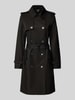 Lauren Ralph Lauren Trenchcoat met tailleriem Zwart