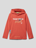 s.Oliver RED LABEL Hoodie met motiefprint Terracotta