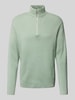 Lindbergh Relaxed Fit Strickpullover in Ripp-Optik Lind