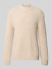 Marc O'Polo Sweter o kroju oversized z mieszanki żywej wełny Beżowy