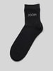 JOOP! Collection Socken mit Label-Strasssteinbesatz Modell 'Glam' Black