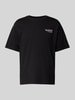 Jack & Jones T-Shirt mit Label-Print Modell 'MARINA' Black