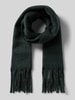 Pieces Schal mit langen Fransen Modell 'NIKITA' Dunkelgruen